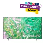 Televisor Smart TV Samsung de 55 pulgadas, modelo UN55DU8200GXPE, con pantalla delgada, tecnología 4K UHD y sistema operativo Tizen.