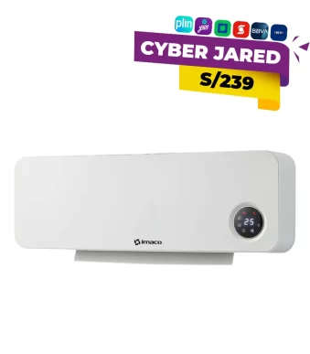 Calentador de pared IMACO WH2000 compacto y eficiente para mantener el hogar cálido