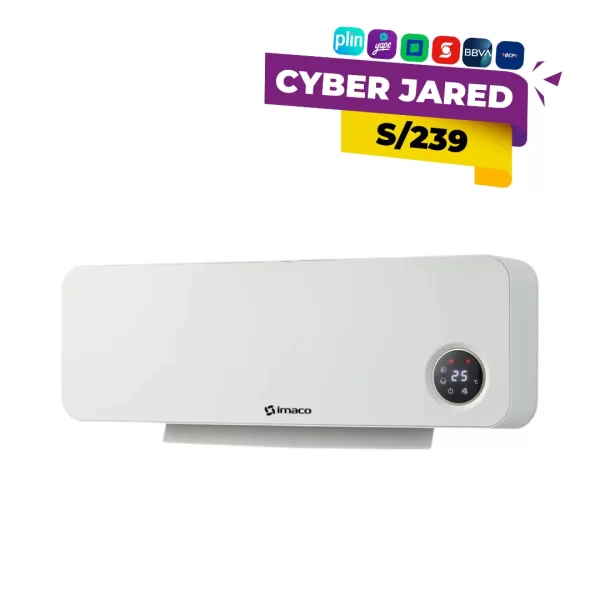 Calentador de pared IMACO WH2000 compacto y eficiente para mantener el hogar cálido