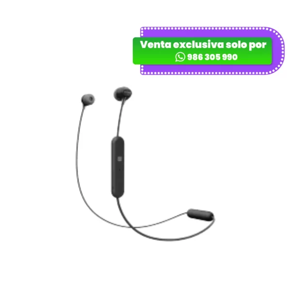 Audifono Sony WI-C300 Bluetooth –Negro