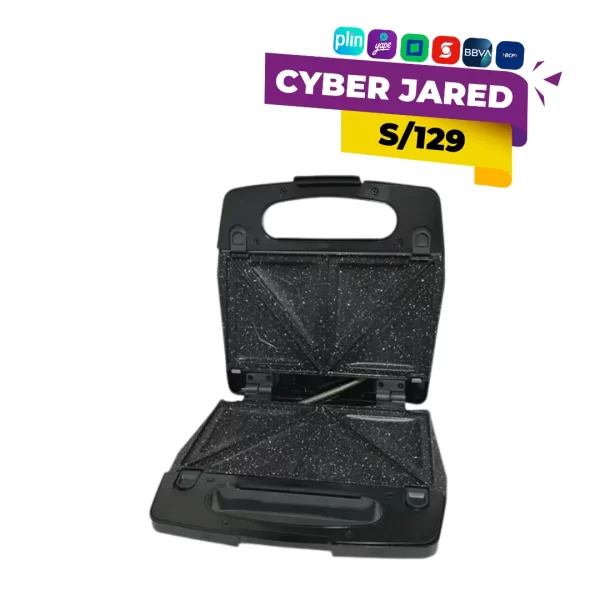 Waflera eléctrica Finezza FZ-820WS con un juego de placas intercambiables, antiadherentes y con carcasas de color blanco o metálico.