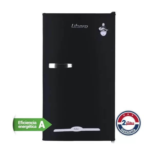 Frigobar Libero Retro LFB-90N de 91Lts - Negro