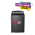 Lavadora LG de 16Kg Carga Superior Smart Inverter Negro WT16BVTB