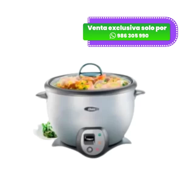 Arrocera Oster Multiusos 6030 Función sofrito 2.2Lt. - Plateado