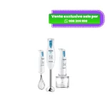 Batidora Inmersión Taurus ROBOT 5.0 300 watts Blanco y Celeste