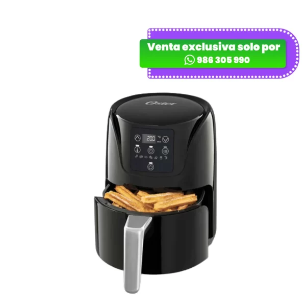Freidora de aire Digital Oster de 1.8 Lts CKSTAF18D – Negro