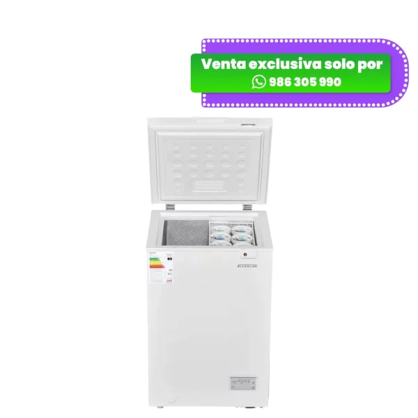 Congeladora BLACKLINE de 100L Chest Freez Blanco CGD-100L