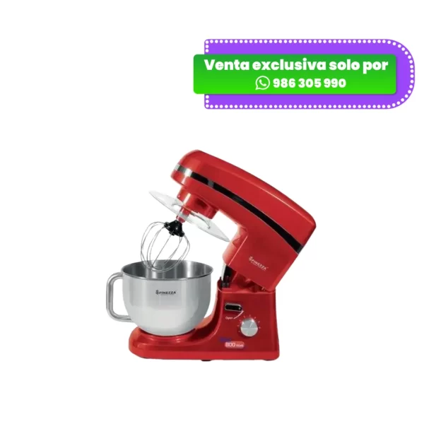 Batidora Semi-Industrial Finezza FZ-6810B de 800 Watts - Rojo