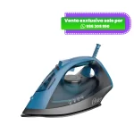Plancha de Vapor OSTER Con Base de Cerámica Azul GCSTBS6052