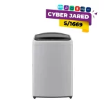 Lavadora de 19Kg LG AI DD Carga Superior Gris WT19DV6T