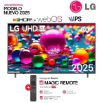 Televisor LG 60 Pulgadas 4K UHD AI Smart TV con Magic Remote Incluido (60UA8050PSA) - Imagen 7