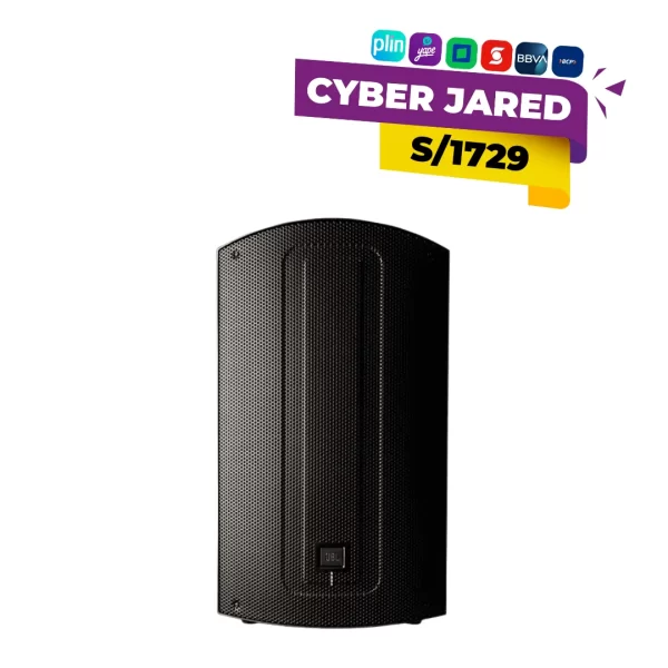 Parlante profesional JBL MAX 15 de 15 pulgadas con conectividad Bluetooth, reproductor MP3 y panel de control posterior Harman.