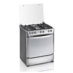 Cocina a Gas Indurama Firenze Zafiro de 30 Pulgadas con Doble Quemador Triple Llama y Grill - Imagen 6