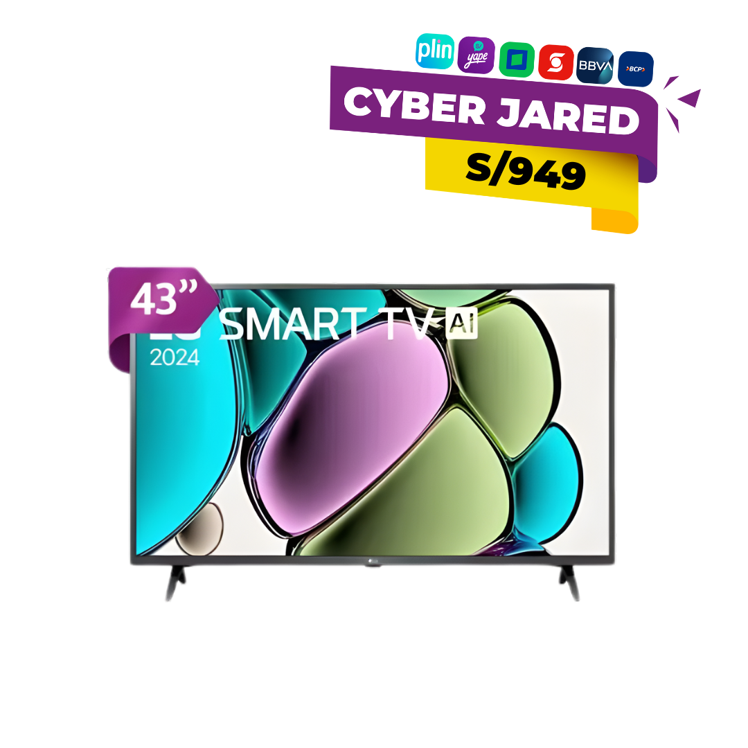 Televisor LG 43 Pulgadas Full HD Smart TV AI con webOS Modelo 2024 ...