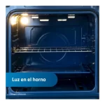 Cocina a Gas Indurama Pompeya Zafiro de 20 Pulgadas con Quemador Triple Llama y Horno Blue Quartz - Imagen 6