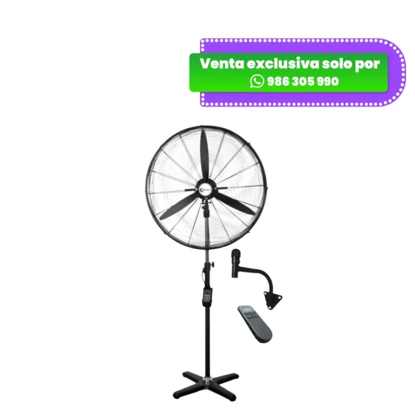 Ventilador Industrial TREVELY de 30 Pulgadas a control Remoto VT-31C