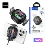 Cooler Ventilador Hoco Gaming RGB con Pantalla Digital de Temperatura para Celular - Negro - Imagen 8