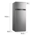 Refrigeradora Electrolux Top Mount Frost 205L - Gris (ERTY20G2HVI) - Imagen 4