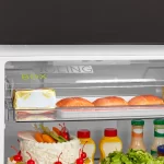 Refrigeradora Midea 409L Top Mount Inverter con Dispensador - Negro Inox (MDRT580MTR28PEWD) - Imagen 4