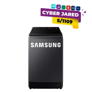 Lavadora Samsung 13kg inverter gris modelo WA40F13E4CPE