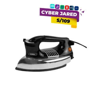 Plancha Clásica Coldex CX-PL Pesada Antiadherente 1000W - Negra