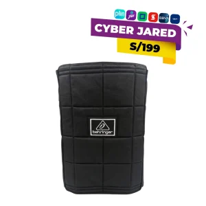 Funda Acolchada para Parlante Behringer DR115 (15 Pulgadas) con Logo Bordado