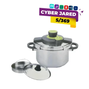 Olla a Presión Finezza Natura de 8 Litros en Acero Inoxidable con Vaporera - FZ-850AC