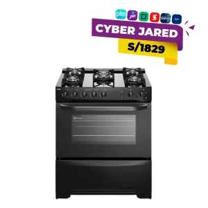 Cocina Electrolux FE5GPR: 5 Quemadores, Triple Llama y Grill | Electrolux Perú