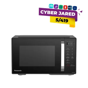 Microondas Panasonic 25L con Grill NN-GT34QBRPK: Potencia y Versatilidad