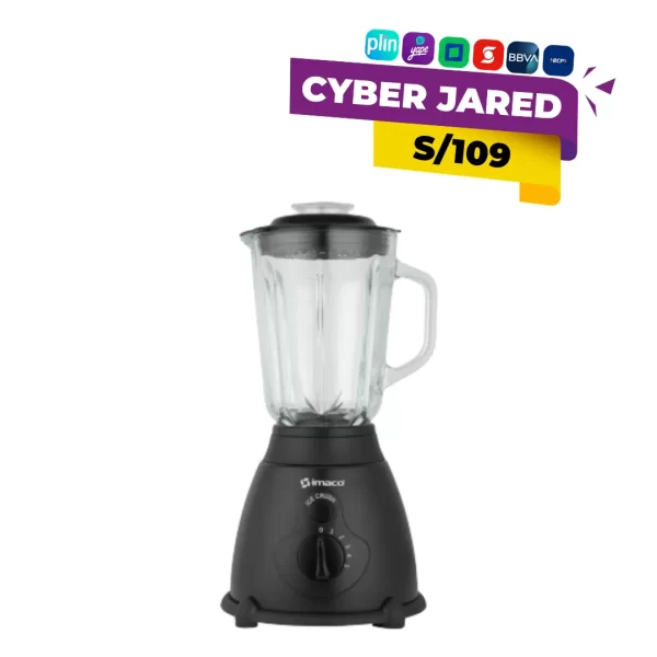 Licuadora Imaco BLS509N de 1.5 L y 450W en Acero Inoxidable