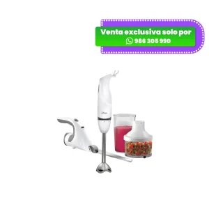 Batidora de Inmersión Oster 2619 3 En 1 - Blanco