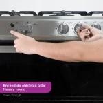 Cocina Coldex CX765 PLUS: 5 Hornillas, Acero Inoxidable y Horno de 95L - Imagen 8