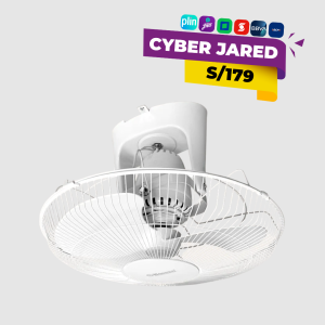 Ventilador de Techo Orbital de 16" Motor Silencioso Bossko BK-8454VT