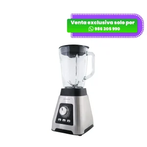 Licuadora Imaco BLS850 de 850 watts - Acero Con Negro