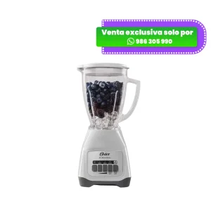 Licuadora Oster de 2 Velocidades con Vaso de Vidrio (Modelo BLSTKAGWPB)