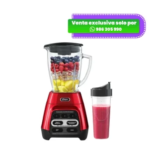 Licuadora OSTER de 2 Litros Reversible Vaso Blend N GO BLSTPYG1310RBG
