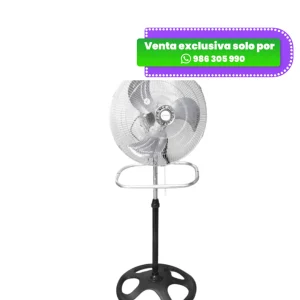 Ventilador Fujitec CF-190 de 18″ 220 Watts – Plateado