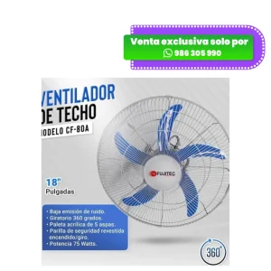 Ventilador De Techo Orbital Fujitec CF-80A