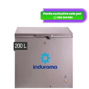 Congeladora Indurama CI-210CR 200 Lts C/ Cromado