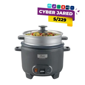 Arrocera 3 en 1 de 10 Tazas OSTER DiamondForce CKSTRC10DFSKE