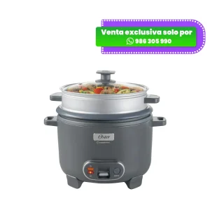 Arrocera 3 en 1 de 12 Tazas OSTER DiamondForce CKSTRC12DFSKE