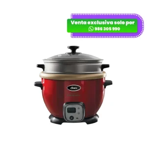 Olla Arrocera OSTER Multiuso Función de Aderezo de 1.8 Litros Rojo CKSTRC7129R
