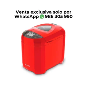 Panificadora Record  REC-CLPNF200RJ de 1.0 kg. Roja