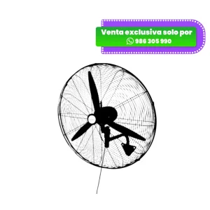 Ventilador de pared: Evolution ELS-WF-26 con Motor de 160 watts