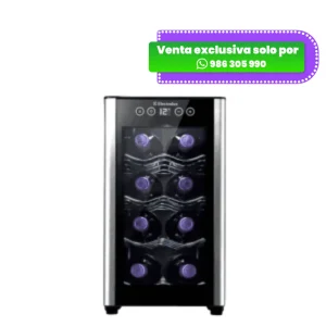 Cava De Vinos Electrolux ERW082XAMB  8 Botellas Panel Digital