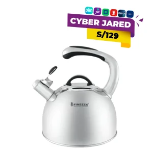 Tetera de Acero Inoxidable FINEZZA de 2.5 Litros FF-T0040