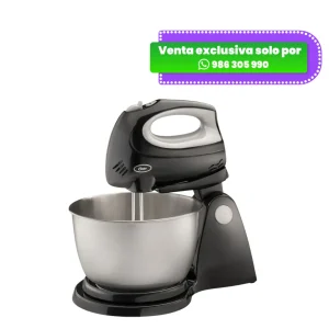Batidora de mano y pedestal Oster tazón acero inoxidable FPSTHS2612B