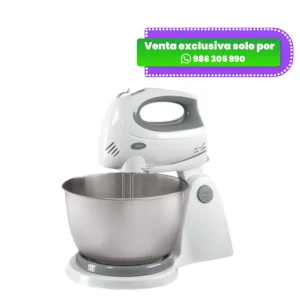 Batidora de mano y pedestal Oster tazón acero inox FPSTHS2612W