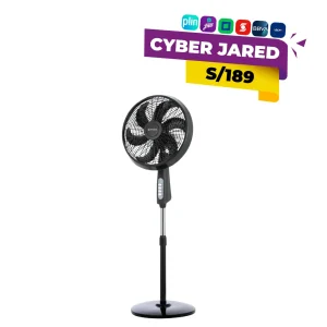 Ventilador de Pedestal Imaco de 18" con Sistema Anti Mosquitos y 85W - Negro (FSM7518MK)