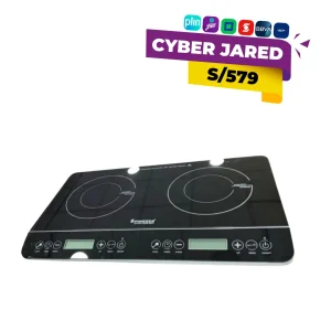 Cocina de Inducción Portátil Finezza de 2 Hornillas con Panel Táctil Dual - FZ-315IN-2